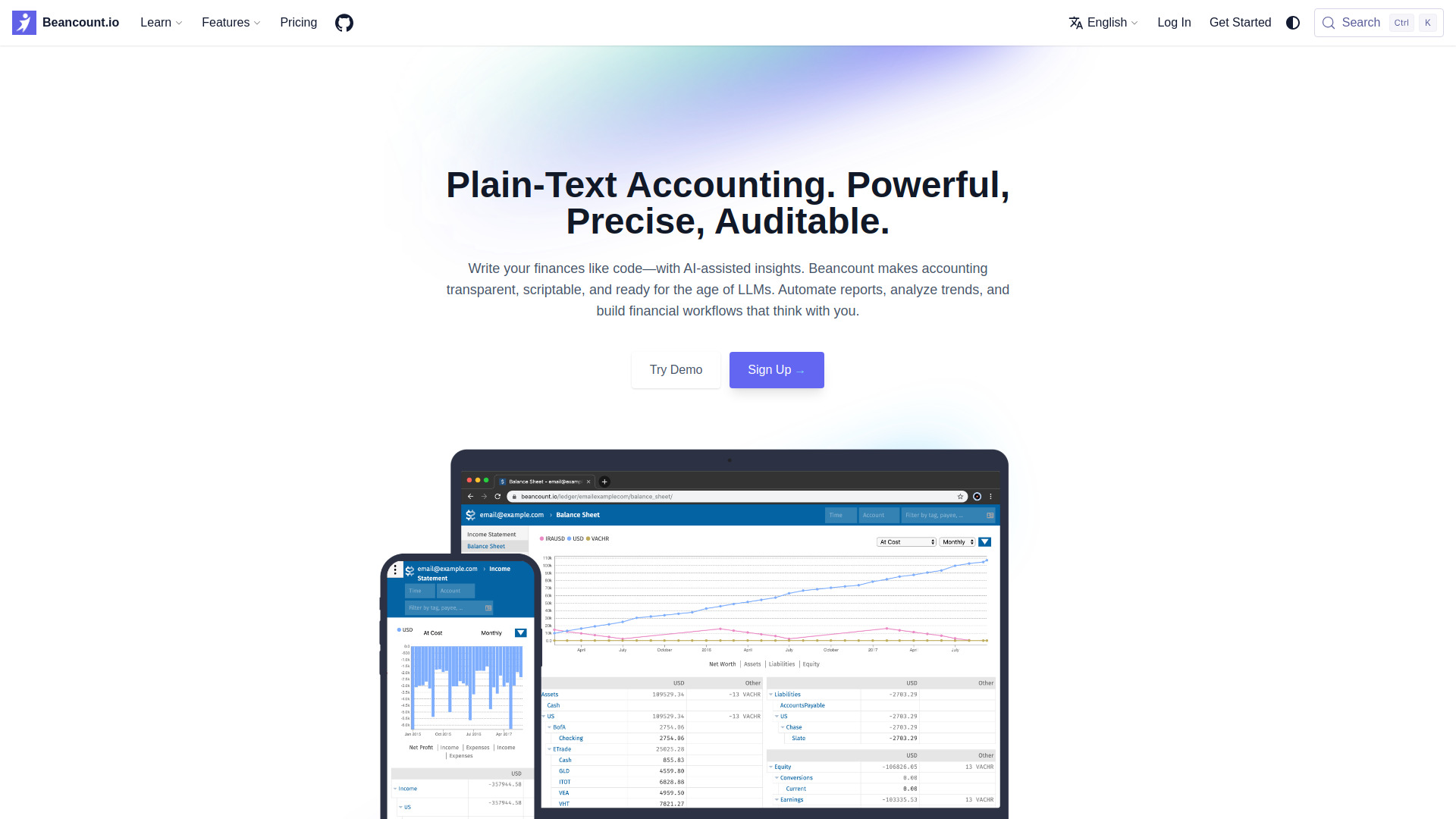 Beancount.io
