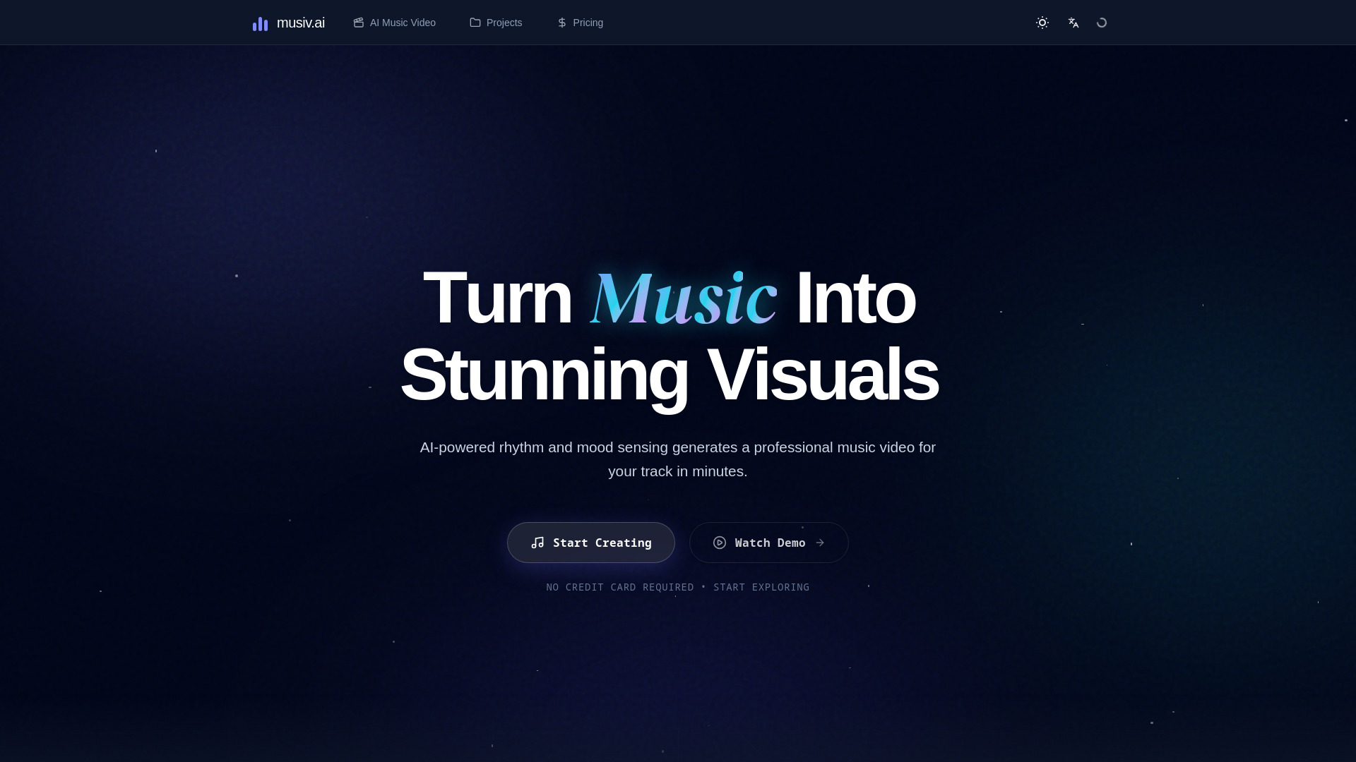 Musiv - AI Music Video Generator