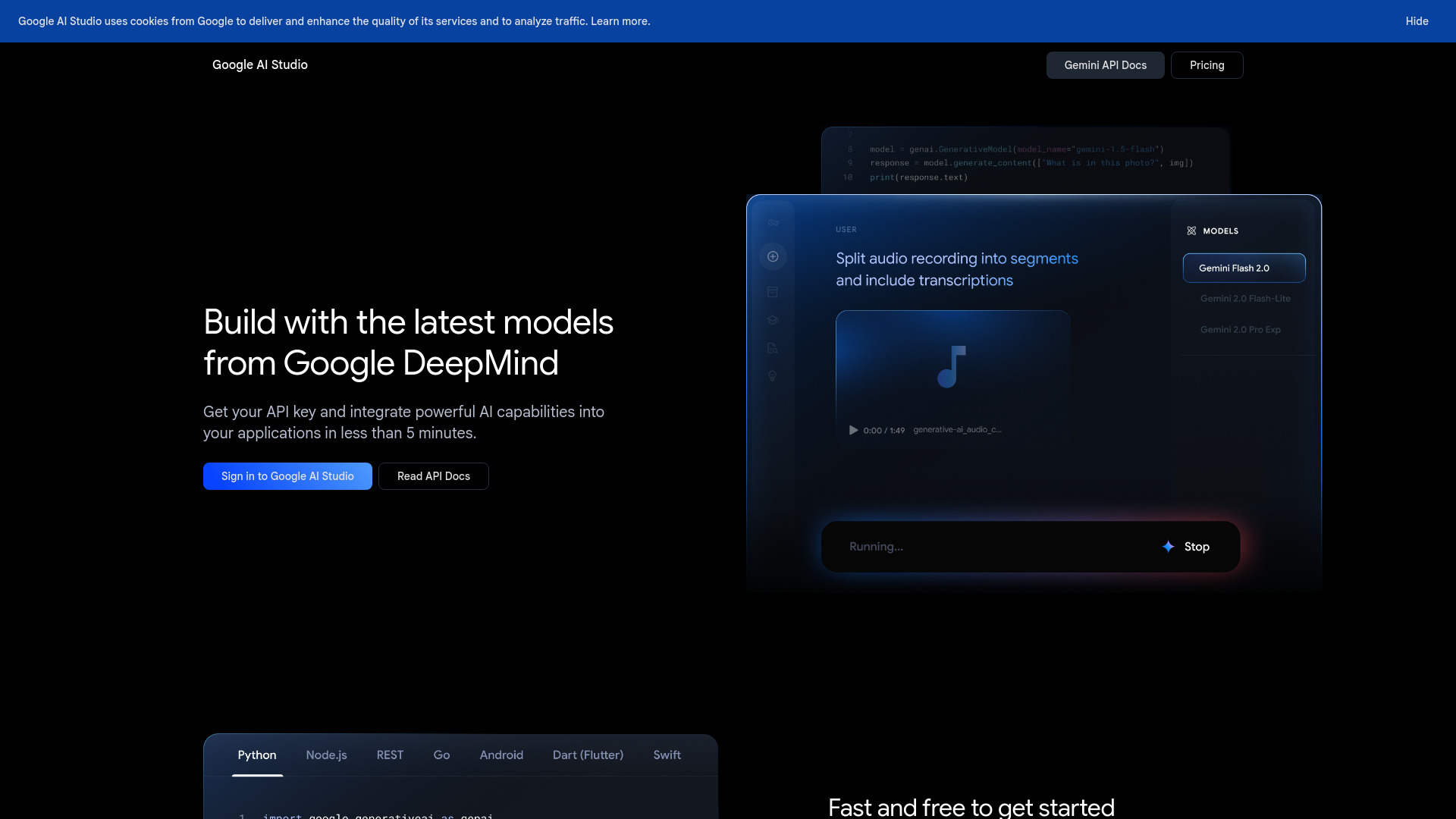 Google AI Studio