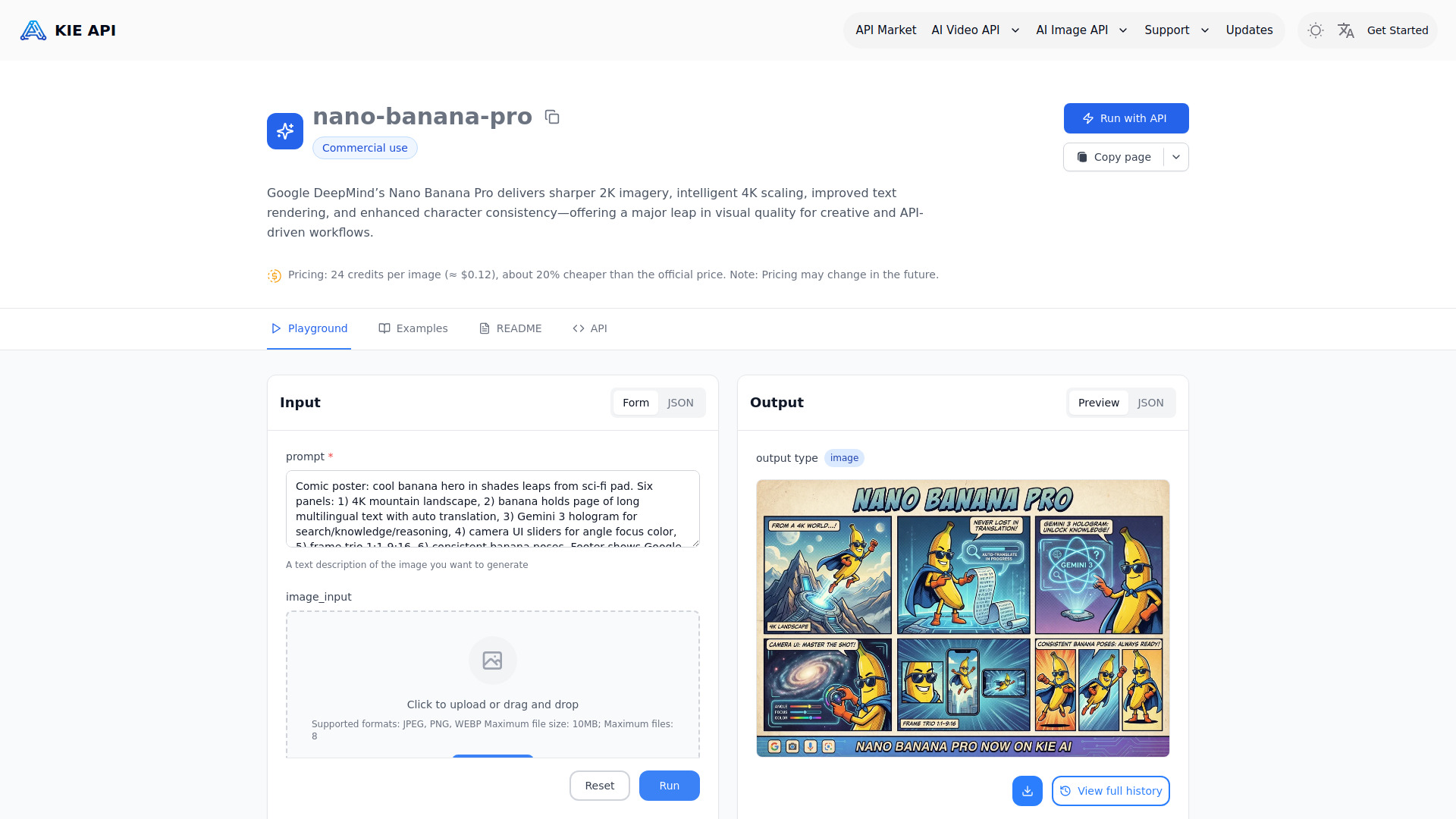 Nano Banana Pro API - Kie.ai