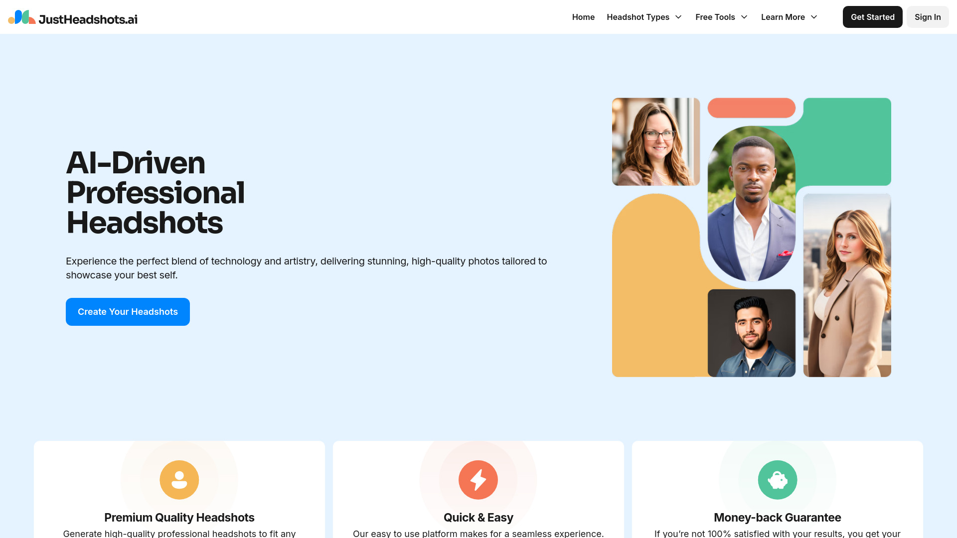 JustHeadshots.ai