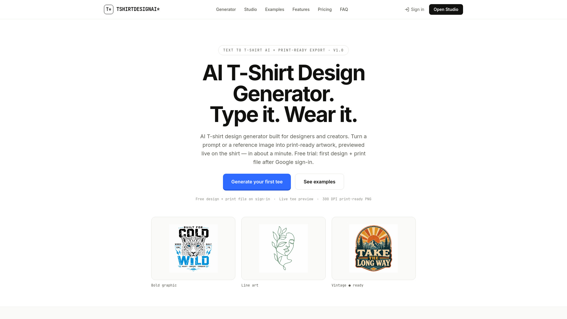 T-Shirt Design AI