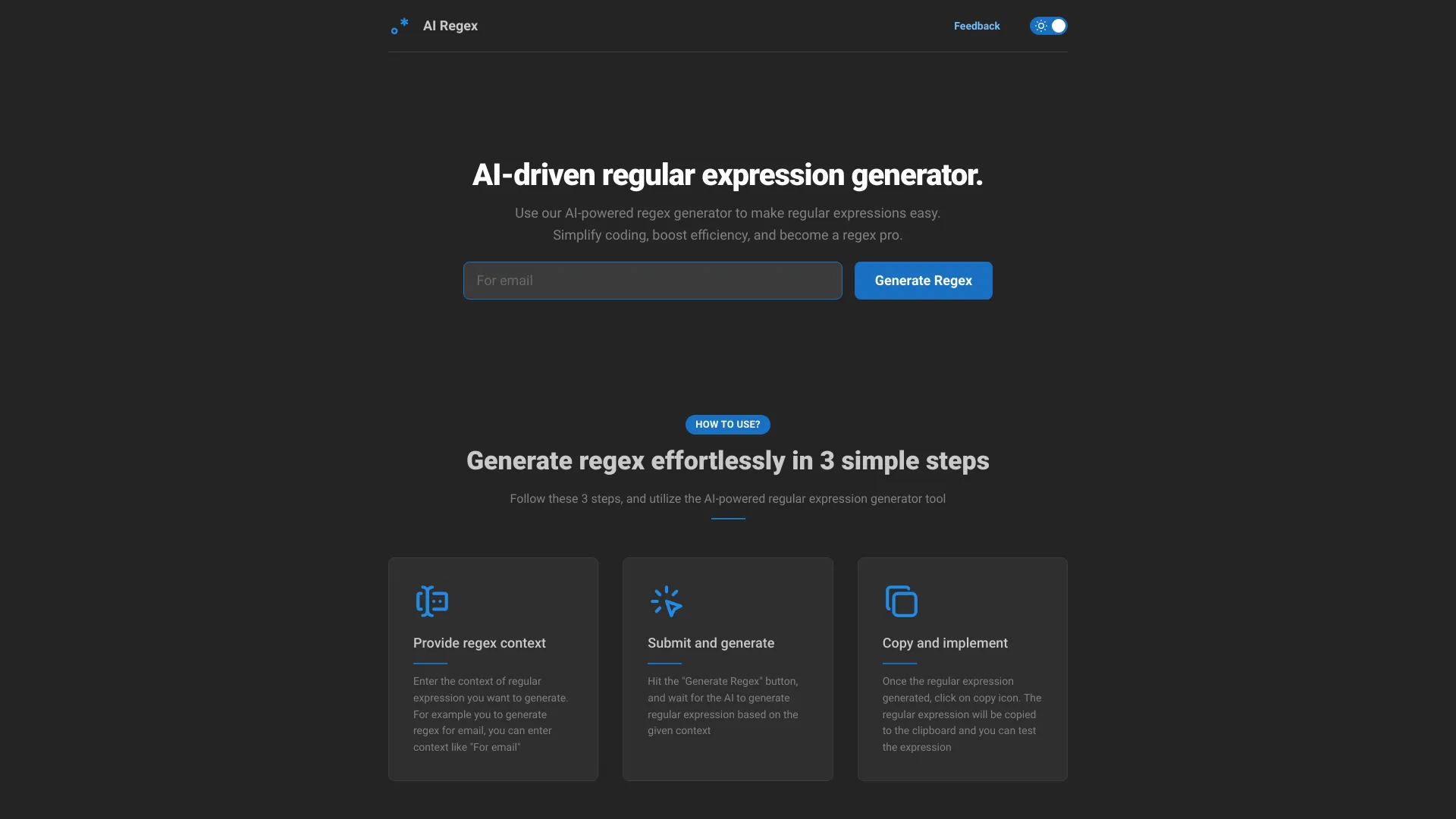 AI Regex