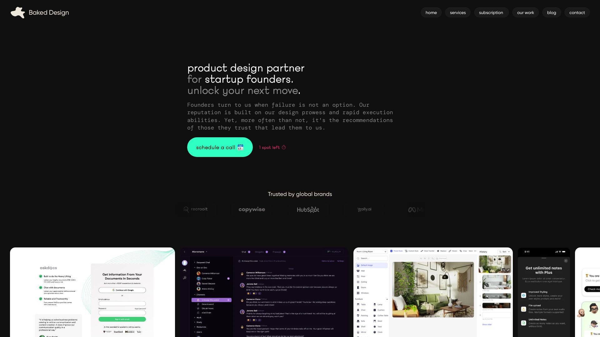 Baked Design