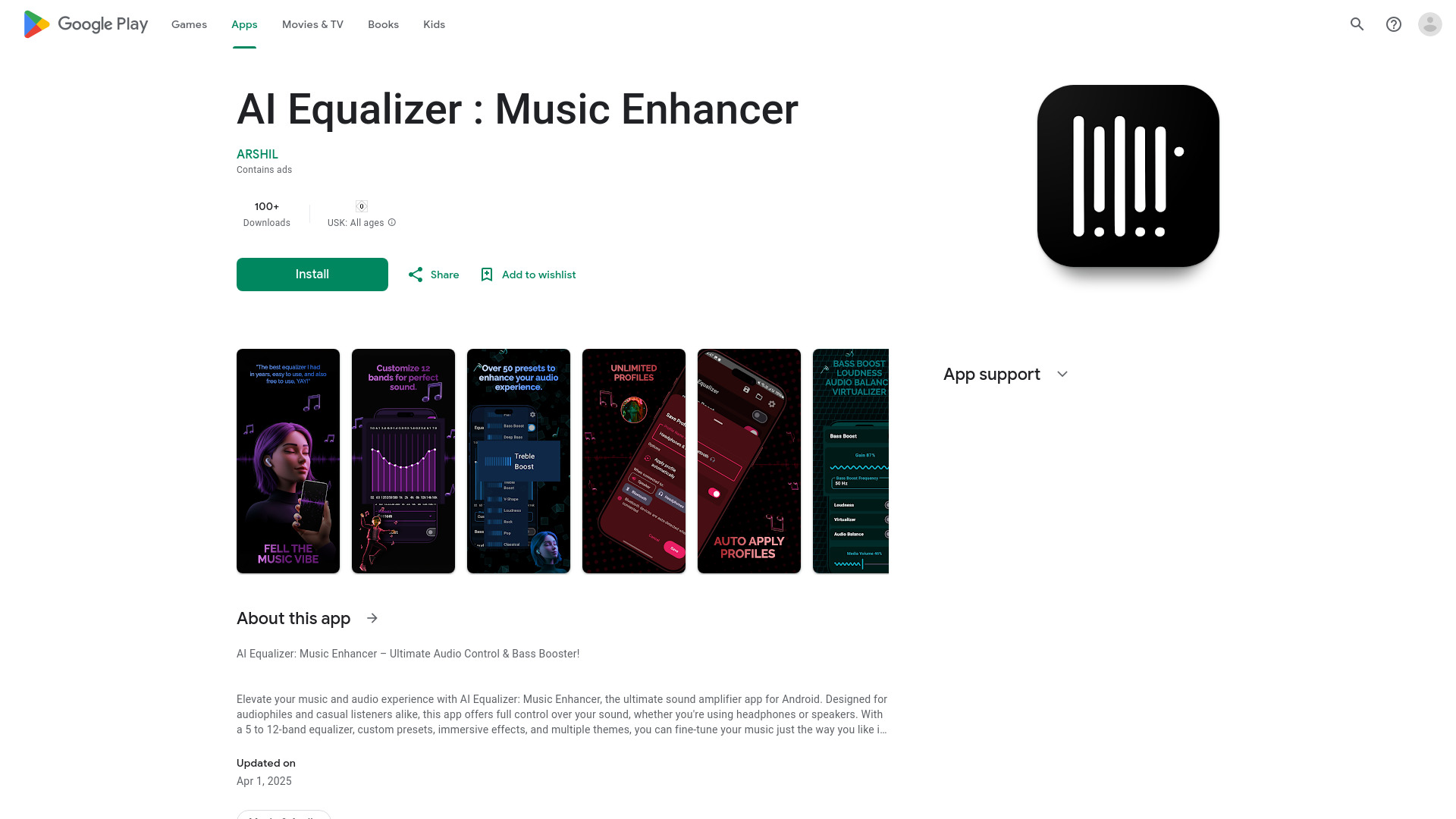AI Equalizer : Music Enhancer