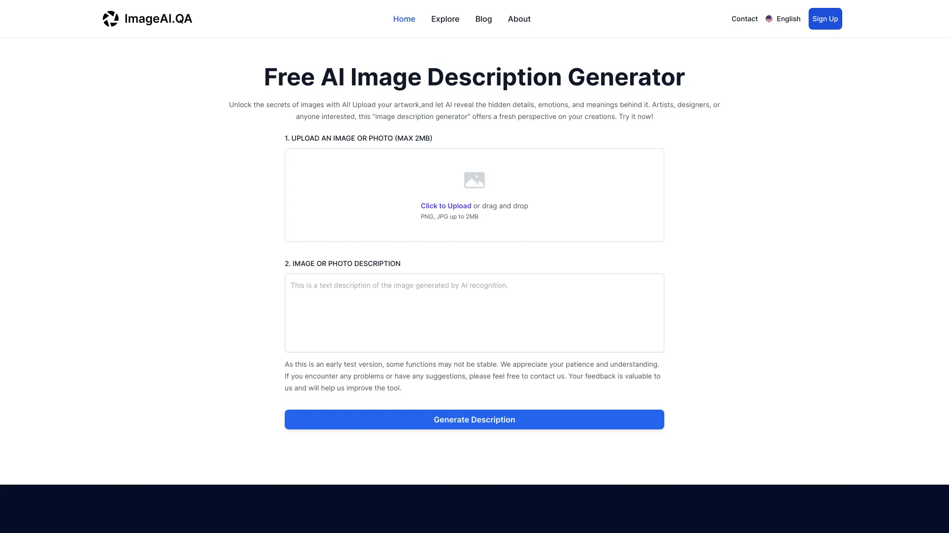 Image Describer