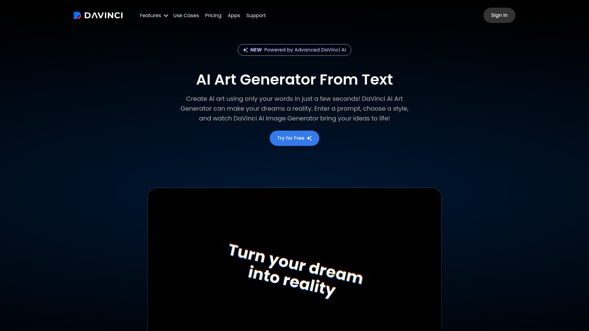DaVinci AI