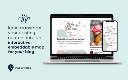 Map My Blog - 谷歌插件