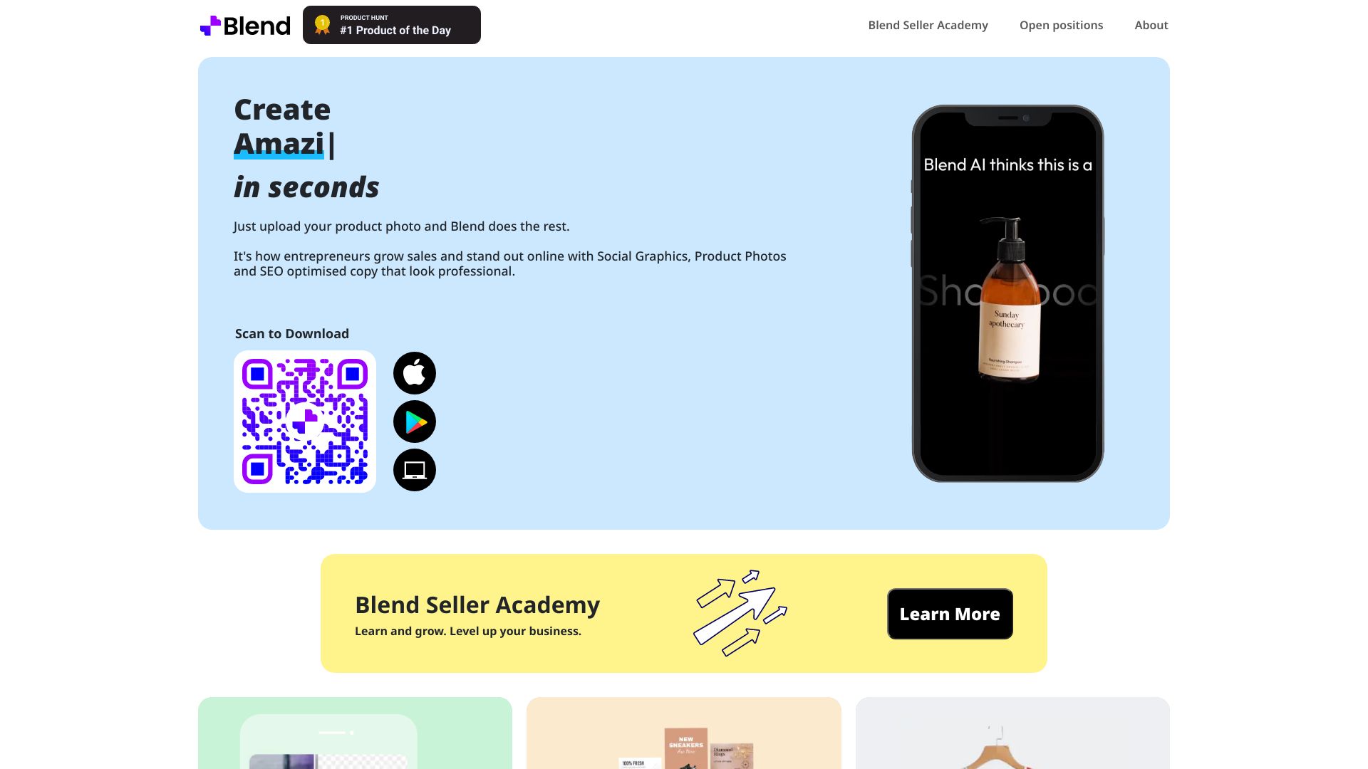 Blend: AI Background Eraser & Photo Editor