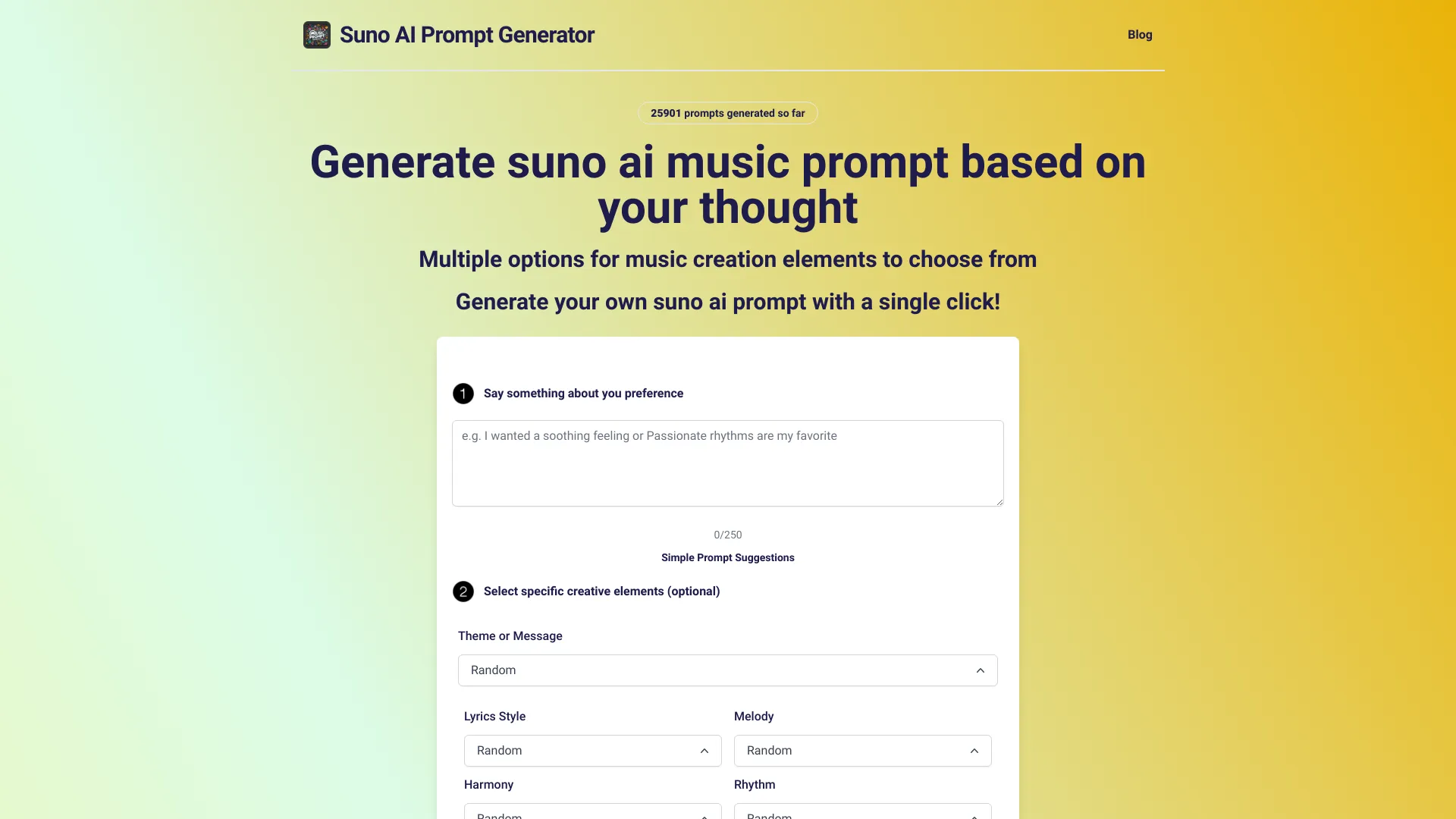 Suno Prompt