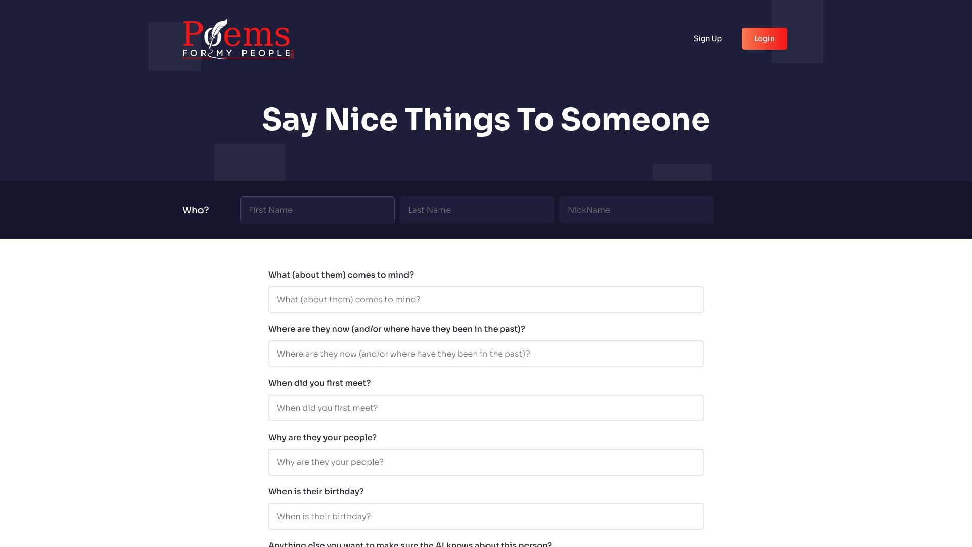 PoemsForMyPeople.com