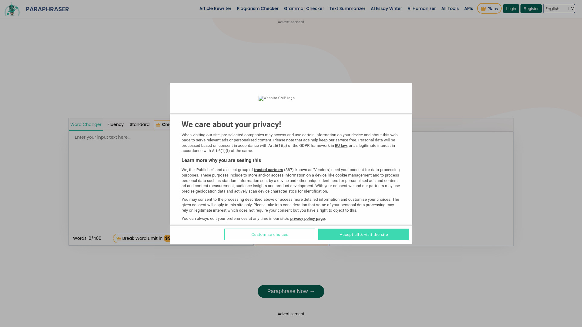 Paraphraser.io