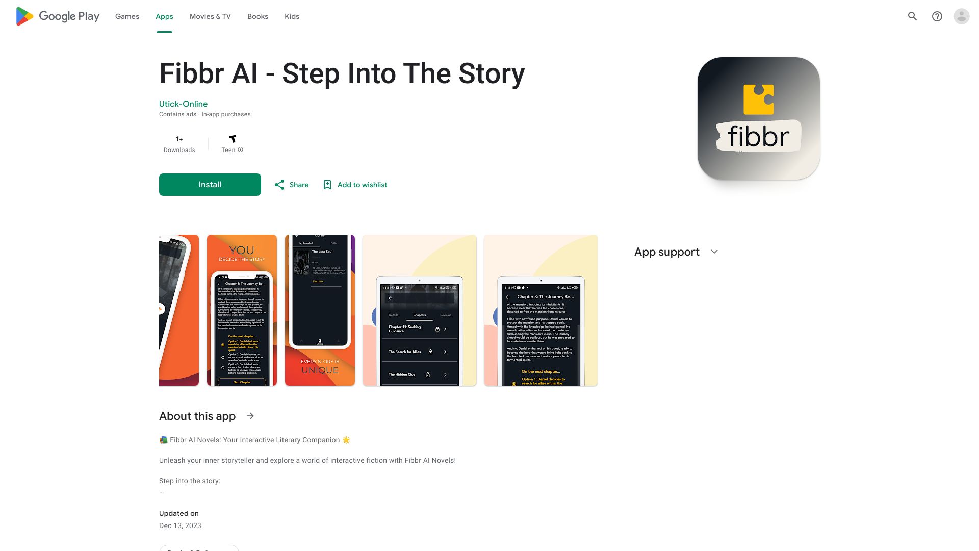 Fibbr AI - Step Into The Story