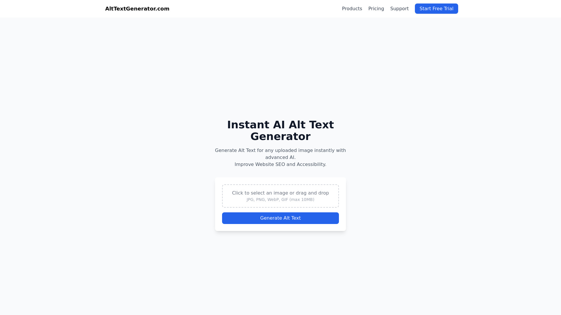 Alt Text Generator