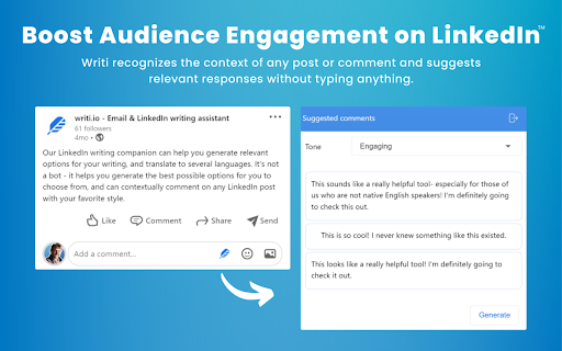 LinkedIn Content AI - 谷歌插件