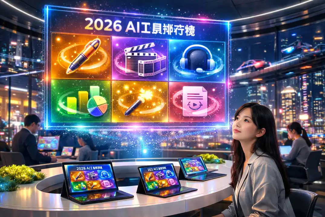 2026 年 AI 工具排行榜 国内可用免费神器大全