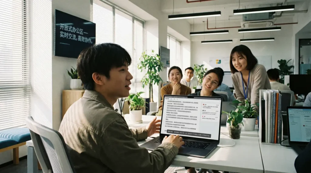 语音实时转写与翻译场景演示