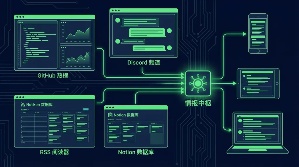 AI工具情报监控流程