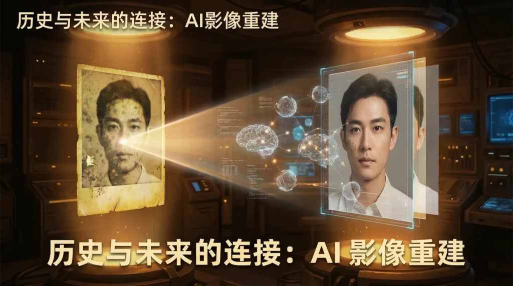 2026AI 工具智能修复 老照片模糊图变清晰