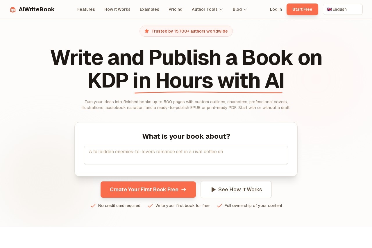 AI Write Book