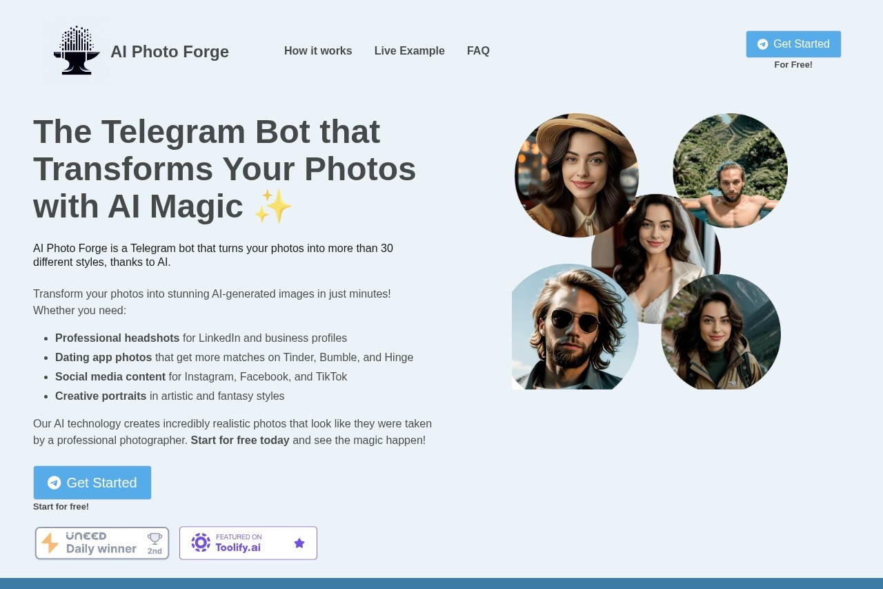 AI Photo Forge