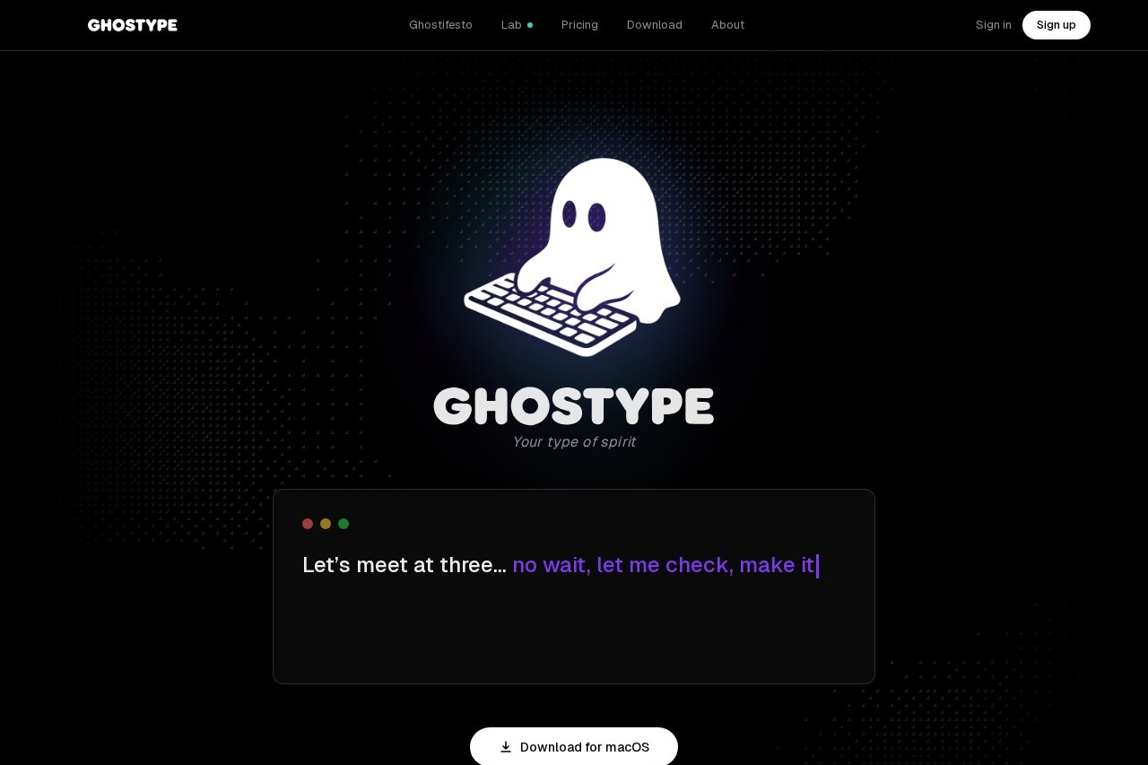 GHOSTYPE