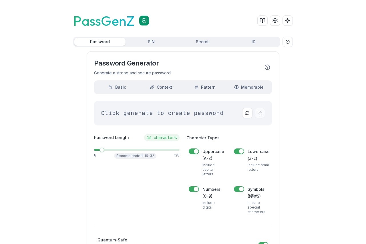 PassGenZ