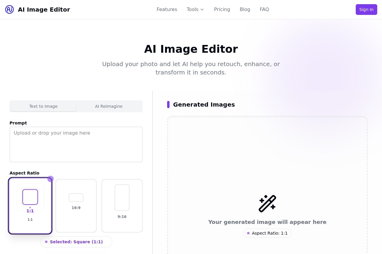 AI Image Editor