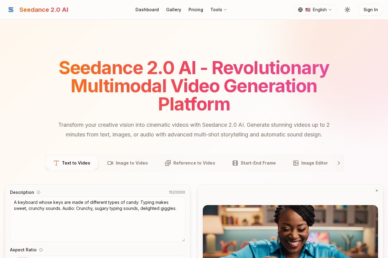 Seedance 2.0 AI