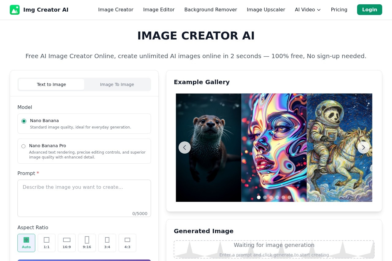 IMAGE CREATOR AI