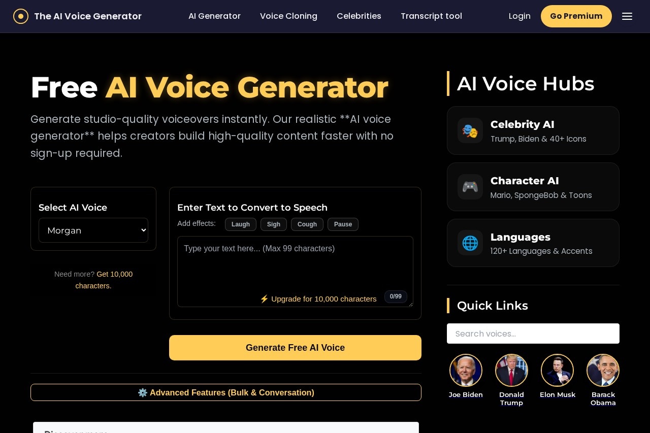AI Voice Generator