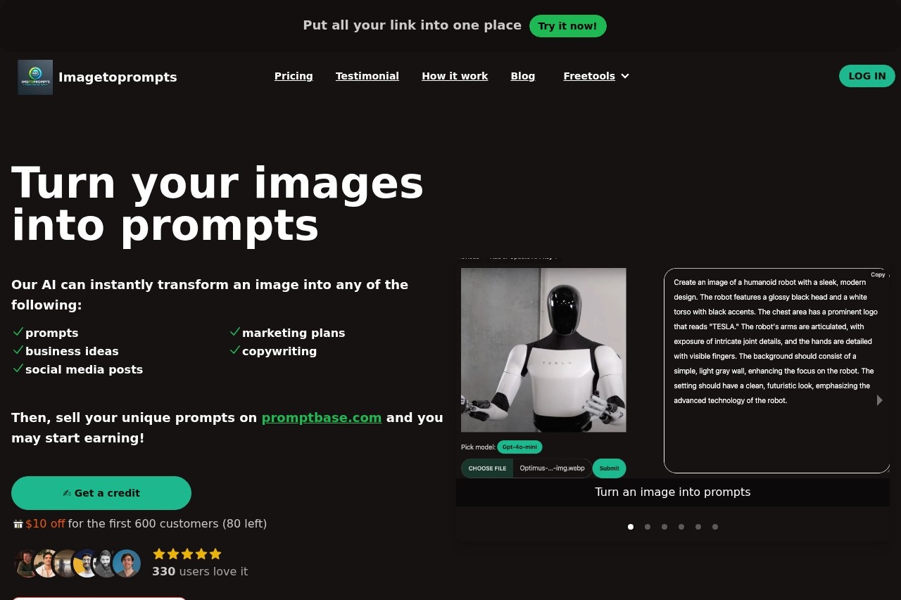 Imagetoprompts