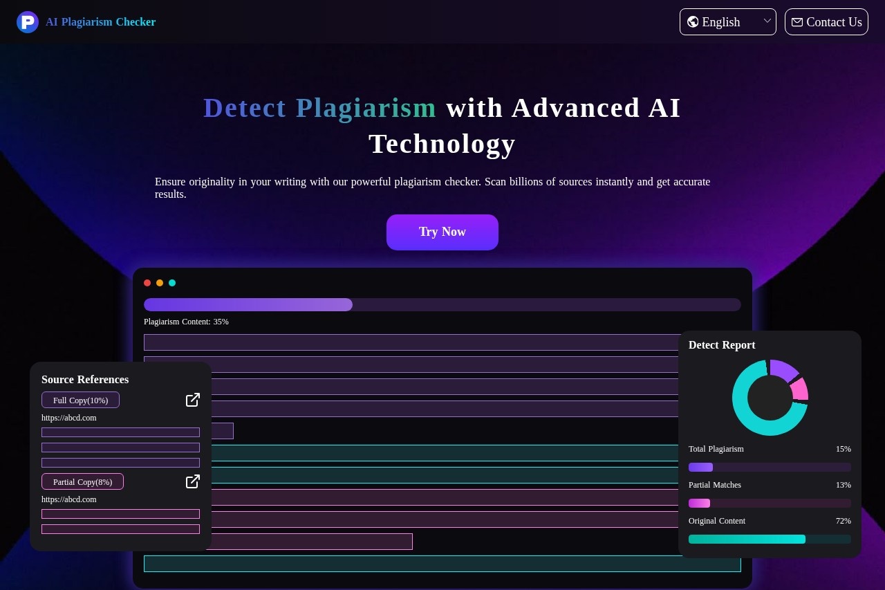 AI Plagiarism Checker