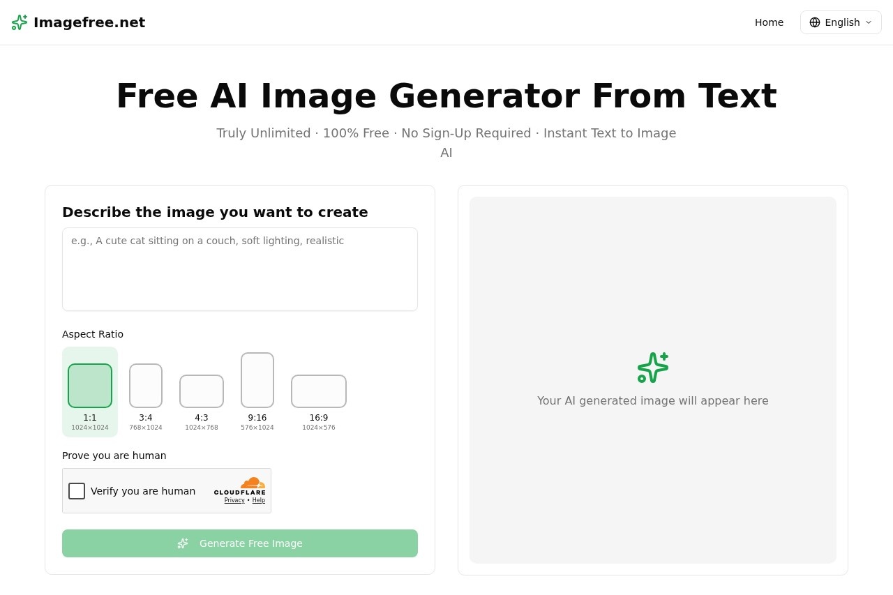 Free AI Image Generator