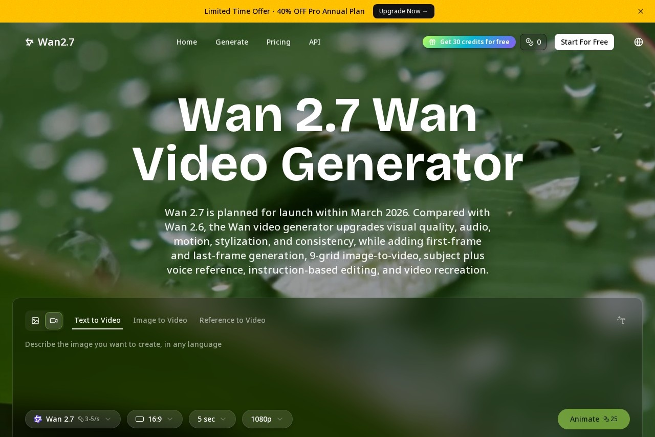 Wan2.7 AI