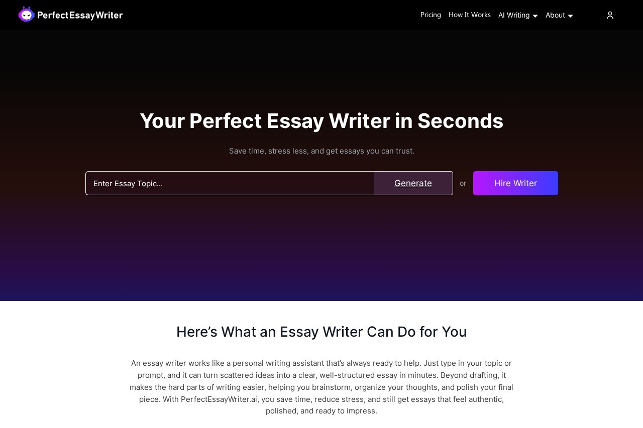 PerfectEssayWriter