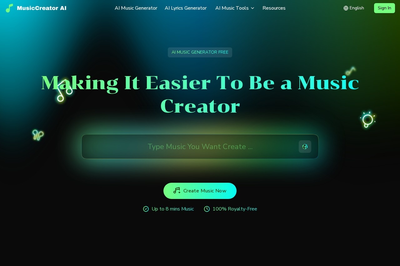 MusicCreator AI