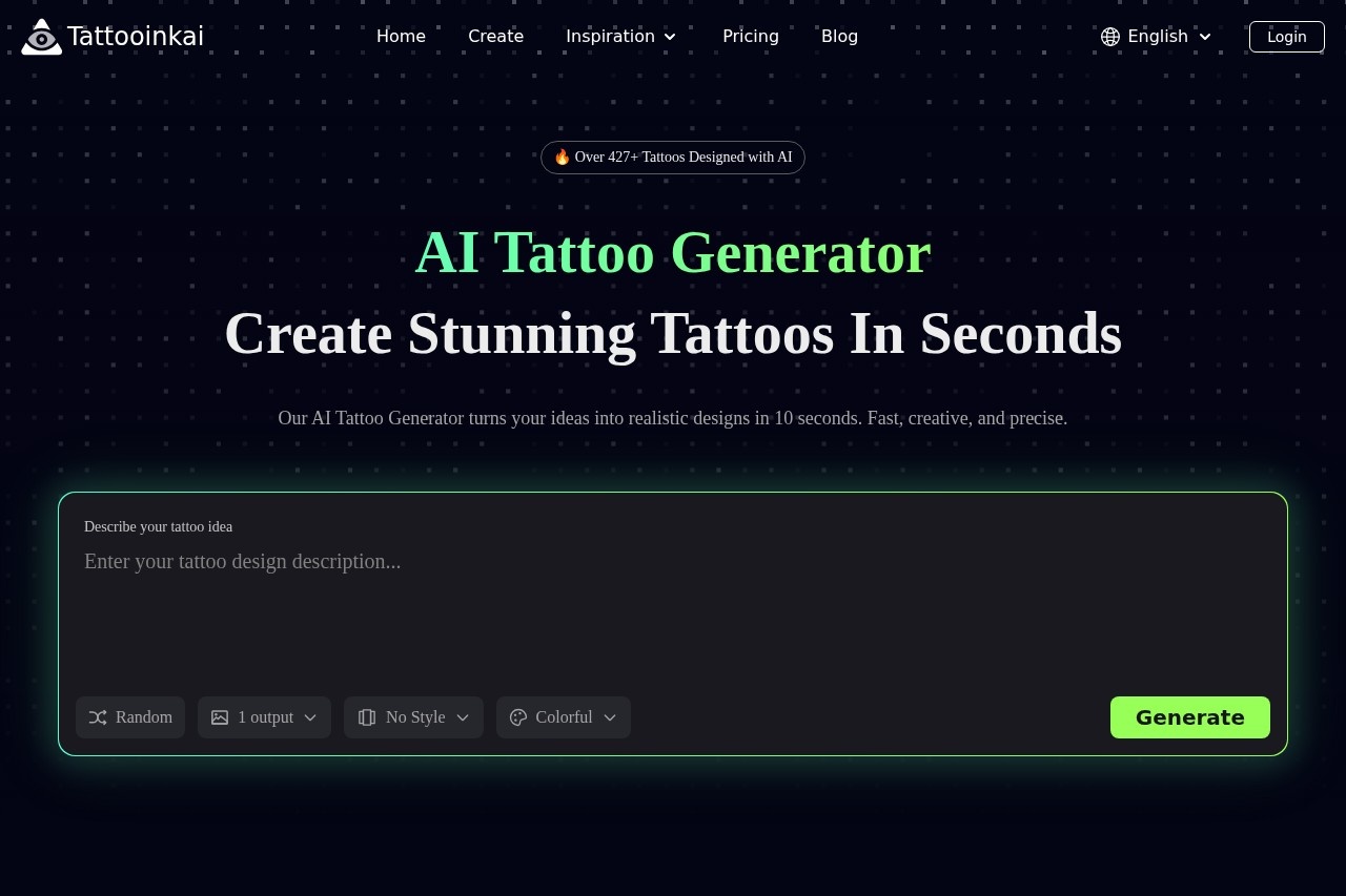 AI Tattoo Pages