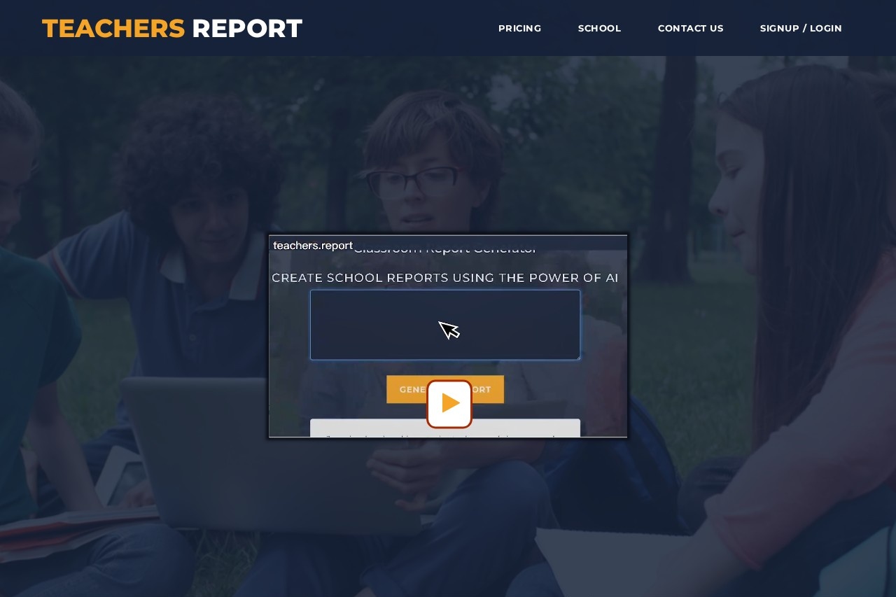 Teachers Report Writer