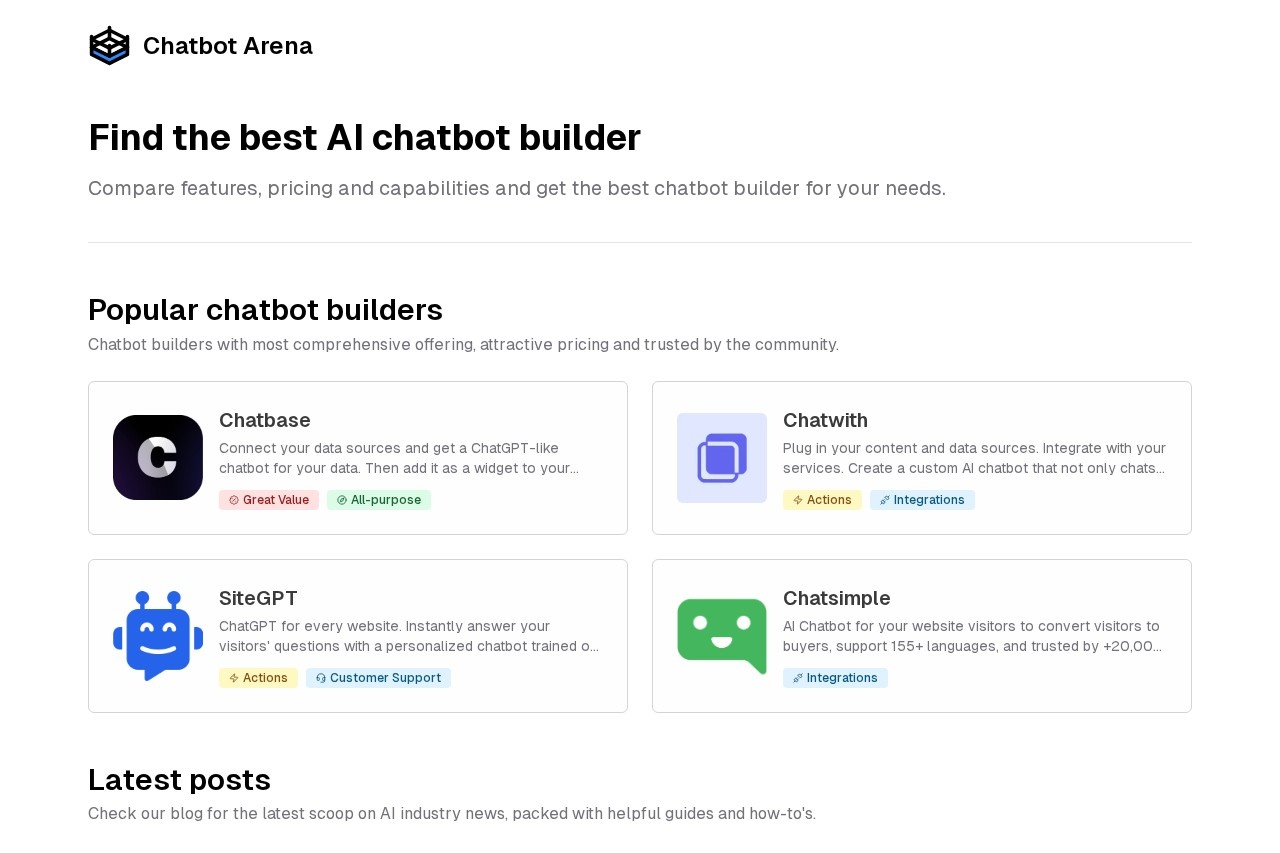 Chatbot Arena