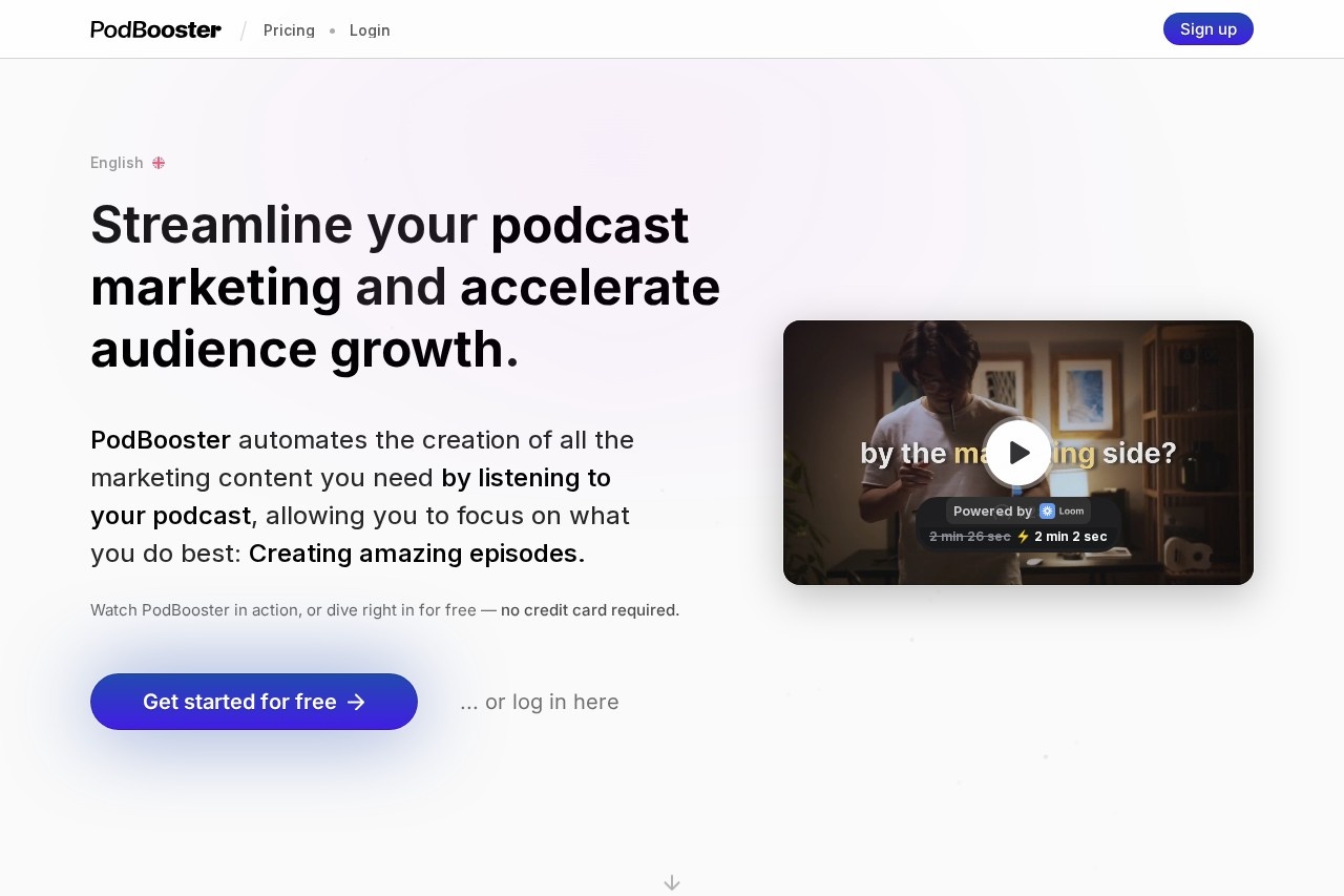 PodBooster