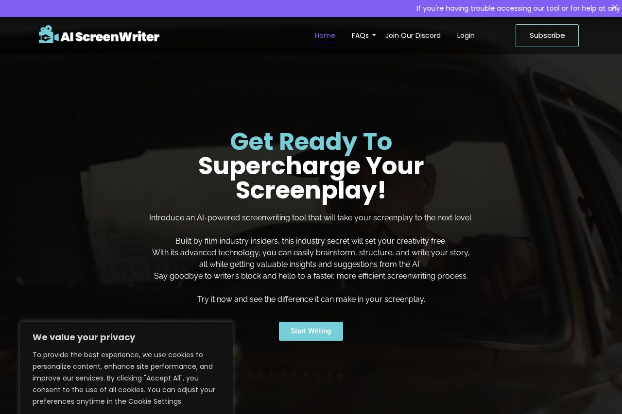 AI Screenwriter