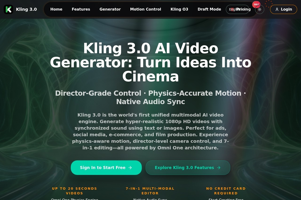 Kling 3.0 AI Video Generator
