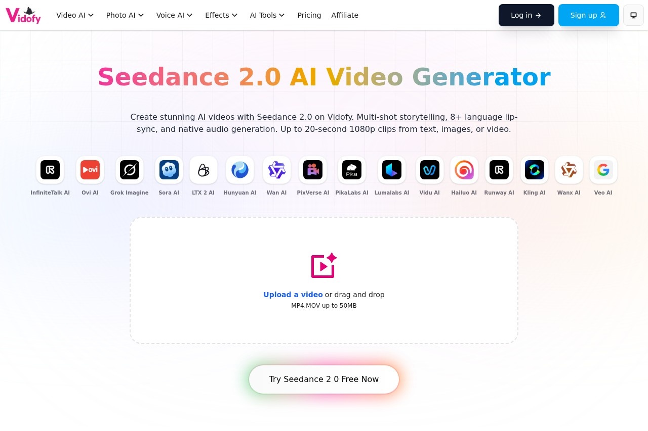 Seedance 2.0 AI