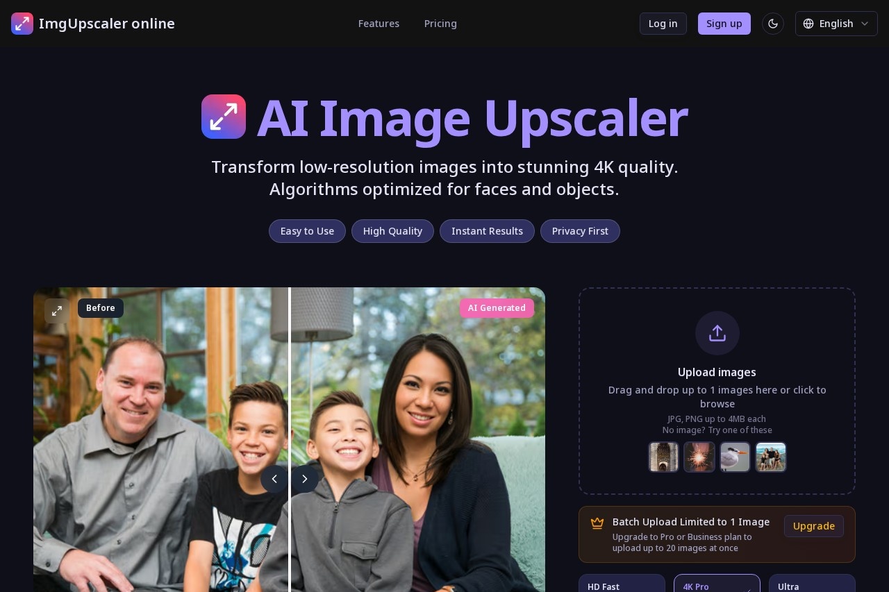 AI Image Upscaler