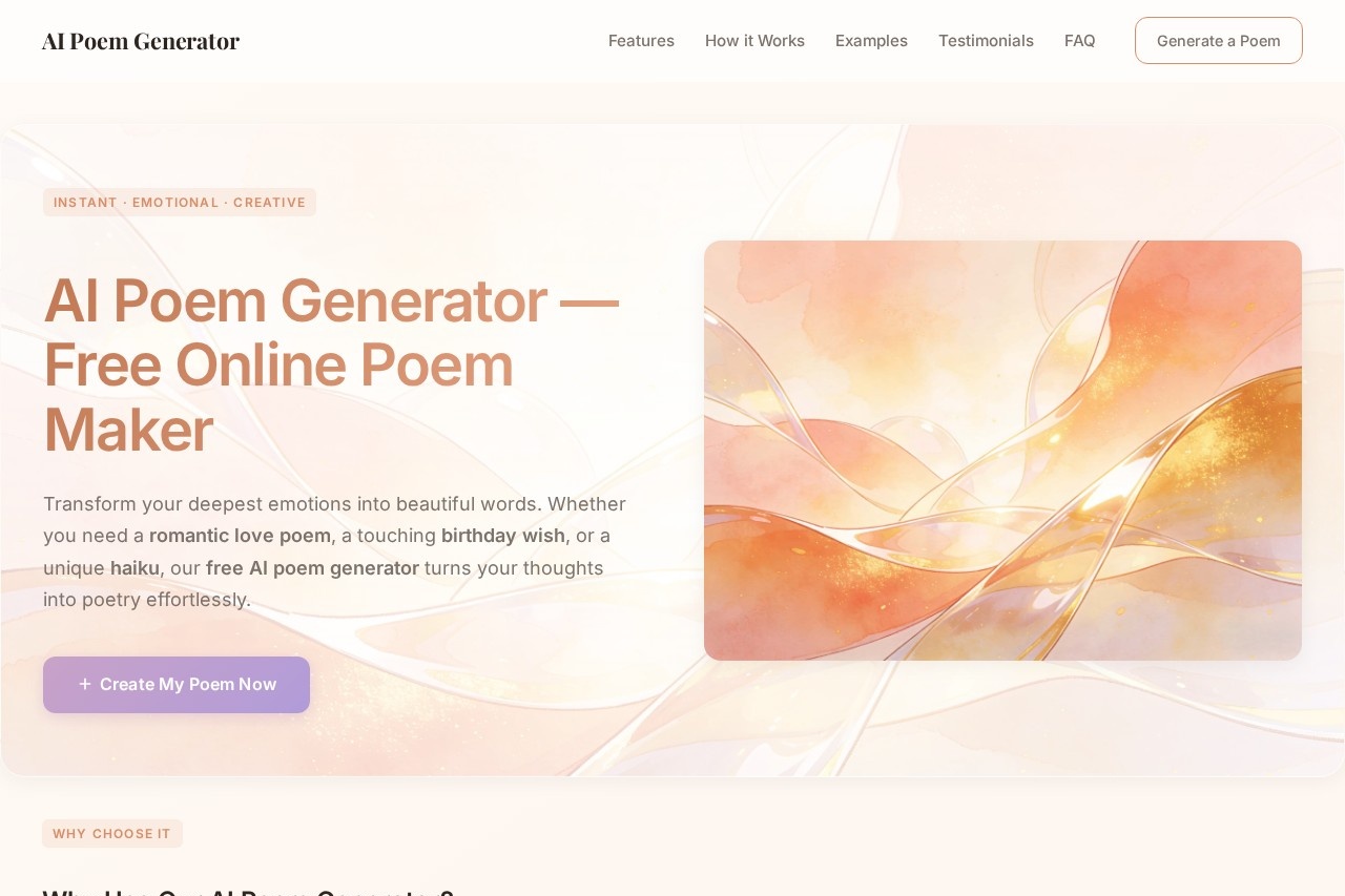 AI Poem Generator