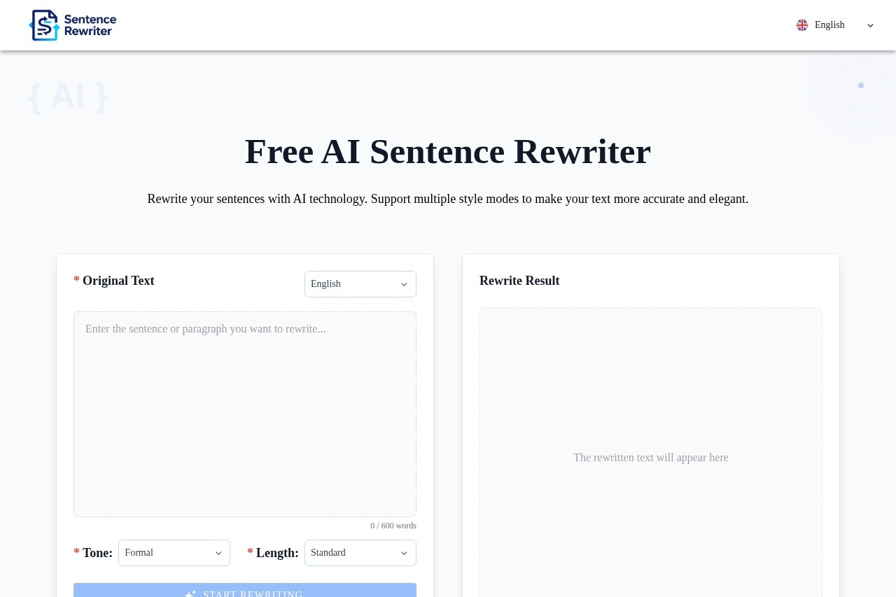 Sentence Rewriter