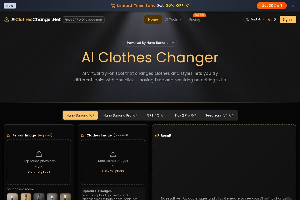AI Clothes Changer