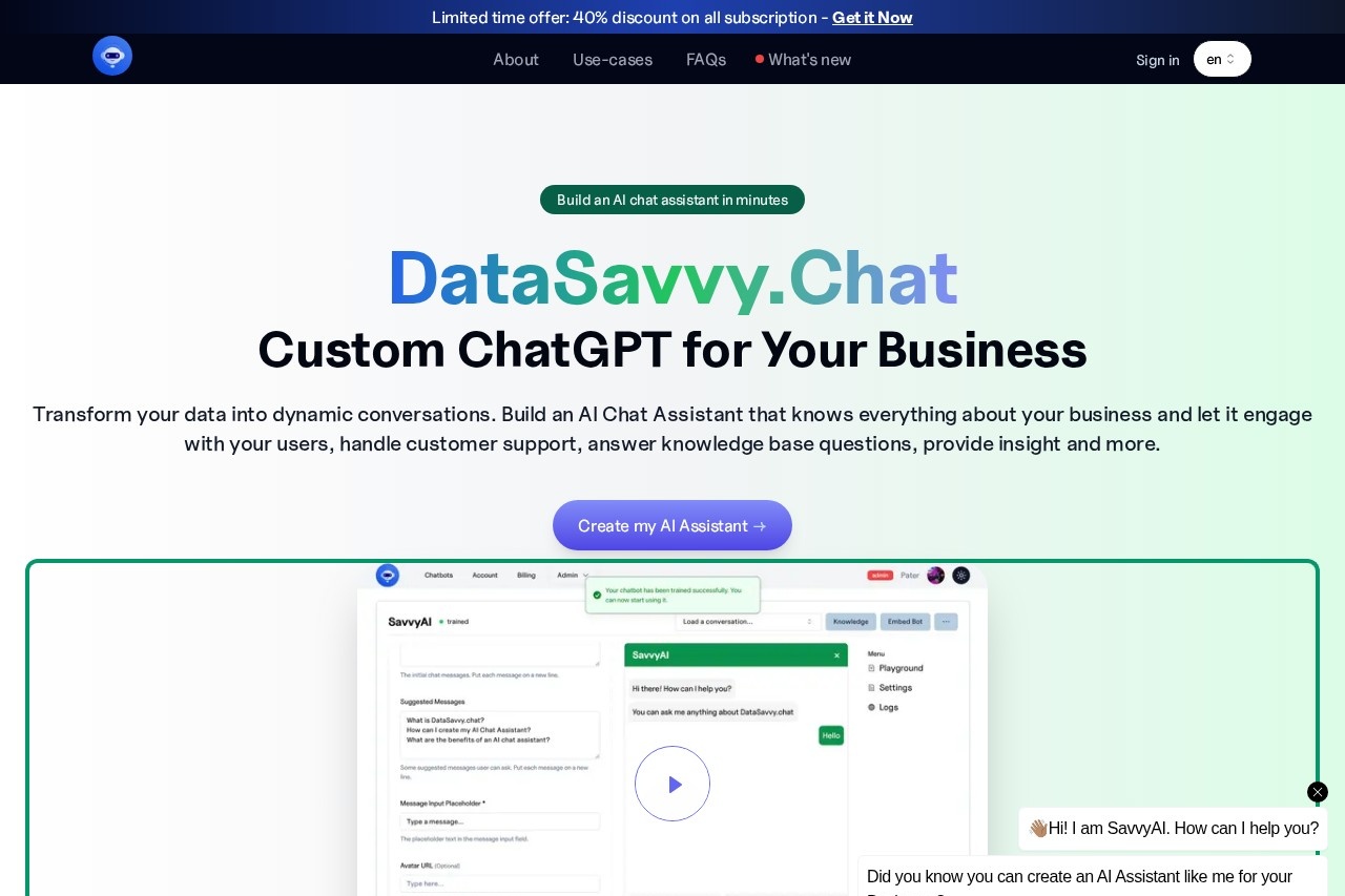 DataSavvy.chat
