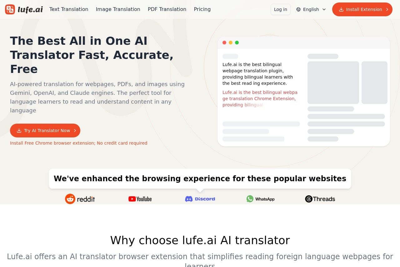 Lufe AI Translator